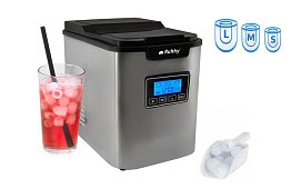 Jégkockakészítő 12 kg/nap – 3 méretű jégkocka, időzítő