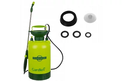 GARDLOV 5 literes kézi nyomáspermetező – kompakt erő a kertjéhez