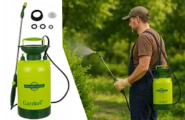 GARDLOV 5 literes kézi nyomáspermetező – kompakt erő a kertjéhez