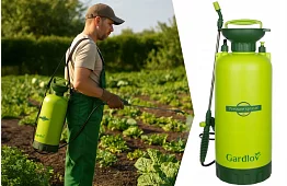 GARDLOV 8 literes kézi nyomáspermetező – maximális hatótáv és kényelem
