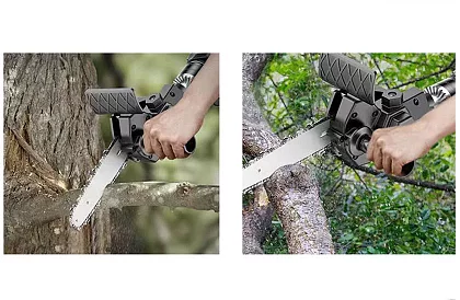 Adapter láncfűrész 6 col – Változtassa fúrógépét fűrésszé