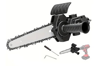 Adapter láncfűrész 6 col – Változtassa fúrógépét fűrésszé