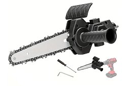 Adapter láncfűrész 6 col – Változtassa fúrógépét fűrésszé