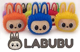 Labubu persely – többször kiüríthető, mozgó szemekkel