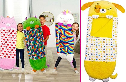 Gyerek hálózsák 3 az 1-ben állatos dizájnban