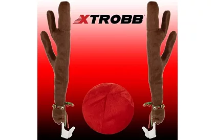 Rénszarvak és orr – dekoráció az autójához