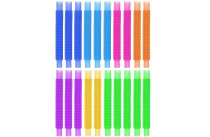 Pop Pipes – rugalmas csövek – 20 darab