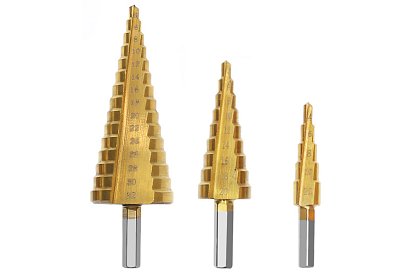 Kúp kónikus fúrók lemezhez - 3db