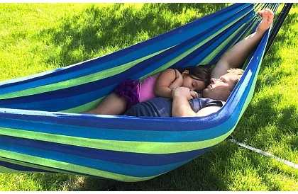 Függő kerti függőágy két személyre