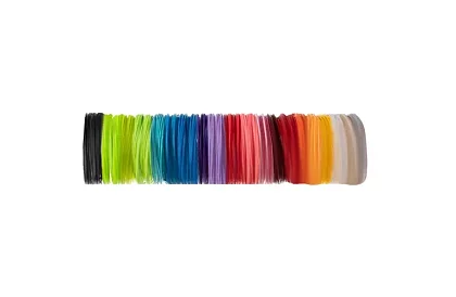 PLA filamentek – 20 db x 20 m – színek keveréke