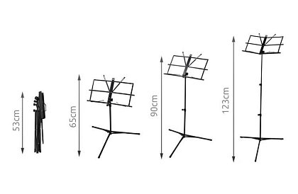 Állvány a kottafüzethez