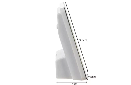 Digitális óra hőmérővel és páratartalom-mérővel