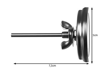 Grill- és füstölőhőmérő