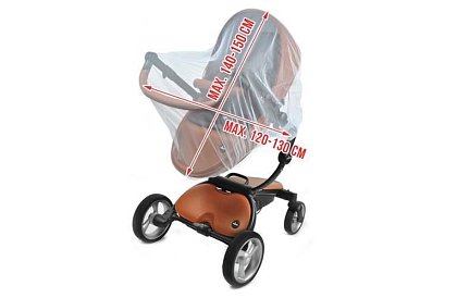 Univerzális szúnyogháló babakocsihoz