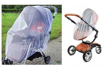 Univerzális szúnyogháló babakocsihoz