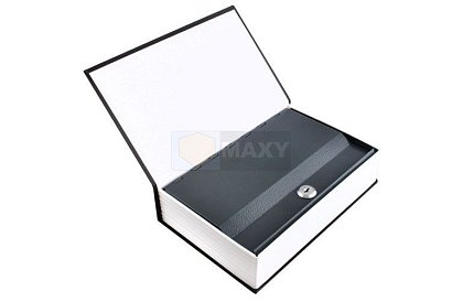 Könyv alakú széf - könyvbe rejtett széf