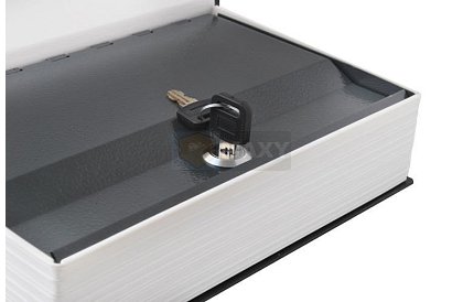 Könyv alakú széf - könyvbe rejtett széf