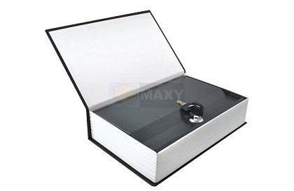 Könyv alakú széf - könyvbe rejtett széf