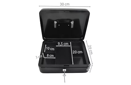 Nagy fém pénzes doboz