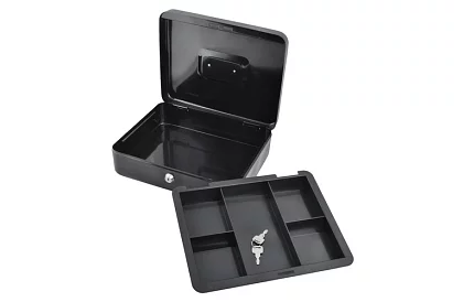 Nagy fém pénzes doboz