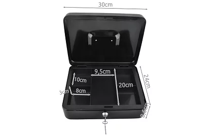 Nagy fém pénzes doboz