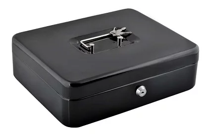 Nagy fém pénzes doboz