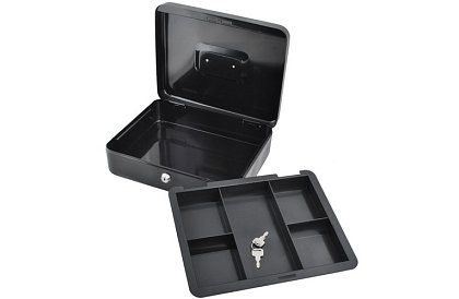 Nagy fém pénzes doboz