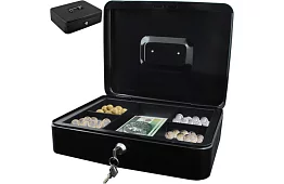 Nagy fém pénzes doboz