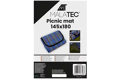 Vízálló piknik szőnyeg - kék