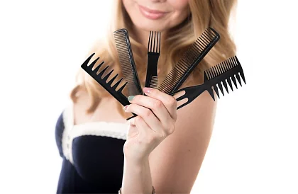 Professzionális fésűk - 10 darabos készlet