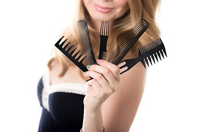 Professzionális fésűk - 10 darabos készlet