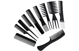 Professzionális fésűk - 10 darabos készlet