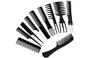 Professzionális fésűk - 10 darabos készlet