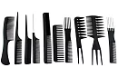 Professzionális fésűk - 10 darabos készlet