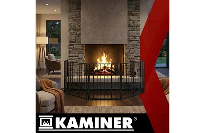 Kandallósor a kandalló előtt