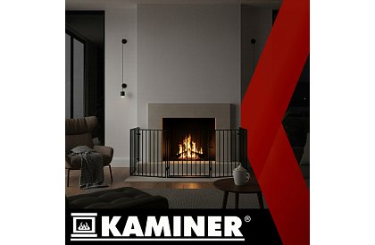 Kandallósor a kandalló előtt