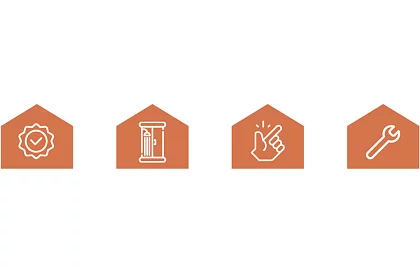 Görgők tolóajtókhoz - 8 db