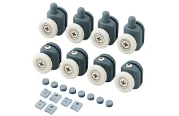 Görgők tolóajtókhoz - 8 db