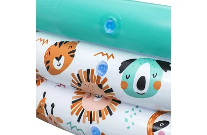 Színes felfújható gyerekmedence 102×25 cm – Bestway 51008