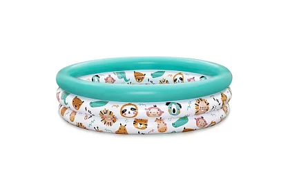 Színes felfújható gyerekmedence 102×25 cm – Bestway 51008