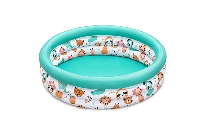 Színes felfújható gyerekmedence 102×25 cm – Bestway 51008