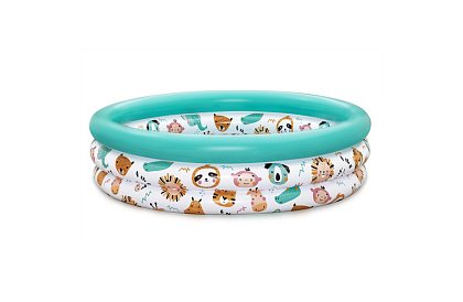 Színes felfújható gyerekmedence 102×25 cm – Bestway 51008