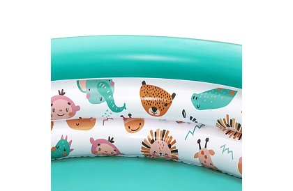 Színes felfújható gyerekmedence 102×25 cm – Bestway 51008