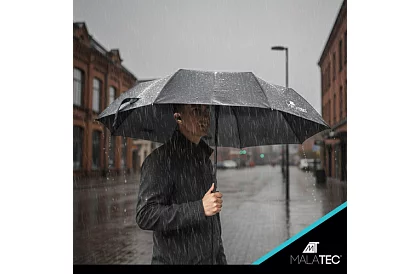 Nagy összecsukható szélálló esernyő Malatec – gyors nyitás