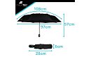 Nagy összecsukható szélálló esernyő Malatec – gyors nyitás