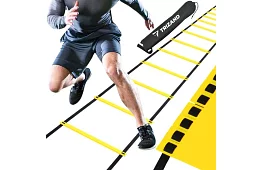 Gyakorló koordinációs létra – állítható, 12 fokkal, táskával