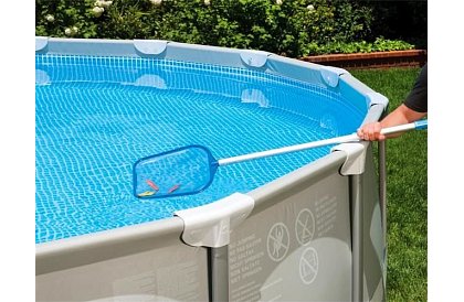 Medence tisztító háló