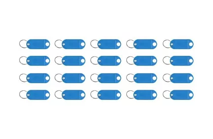 Kulcstartók az egyszerű azonosításhoz – 100 db, színes