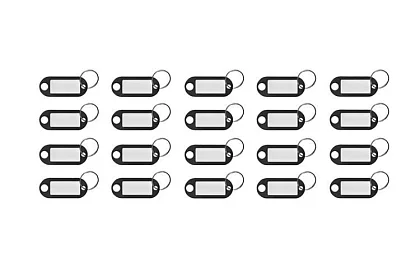 Kulcstartók az egyszerű azonosításhoz – 100 db, színes