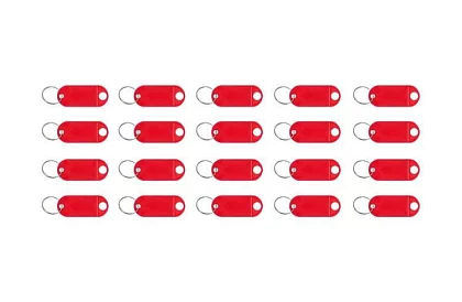 Kulcstartók az egyszerű azonosításhoz – 100 db, színes